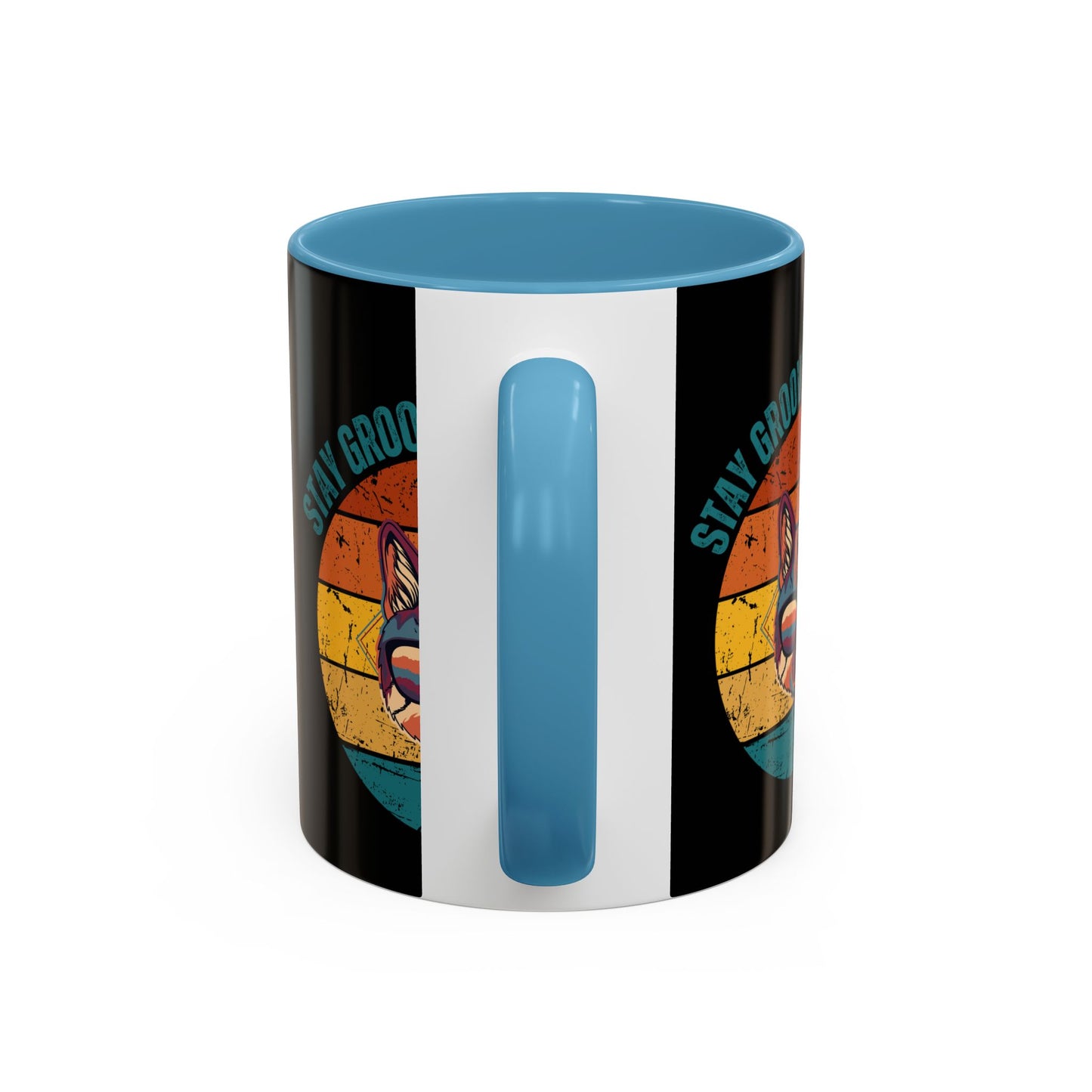 Stay Groovy Cat Coffee Mug