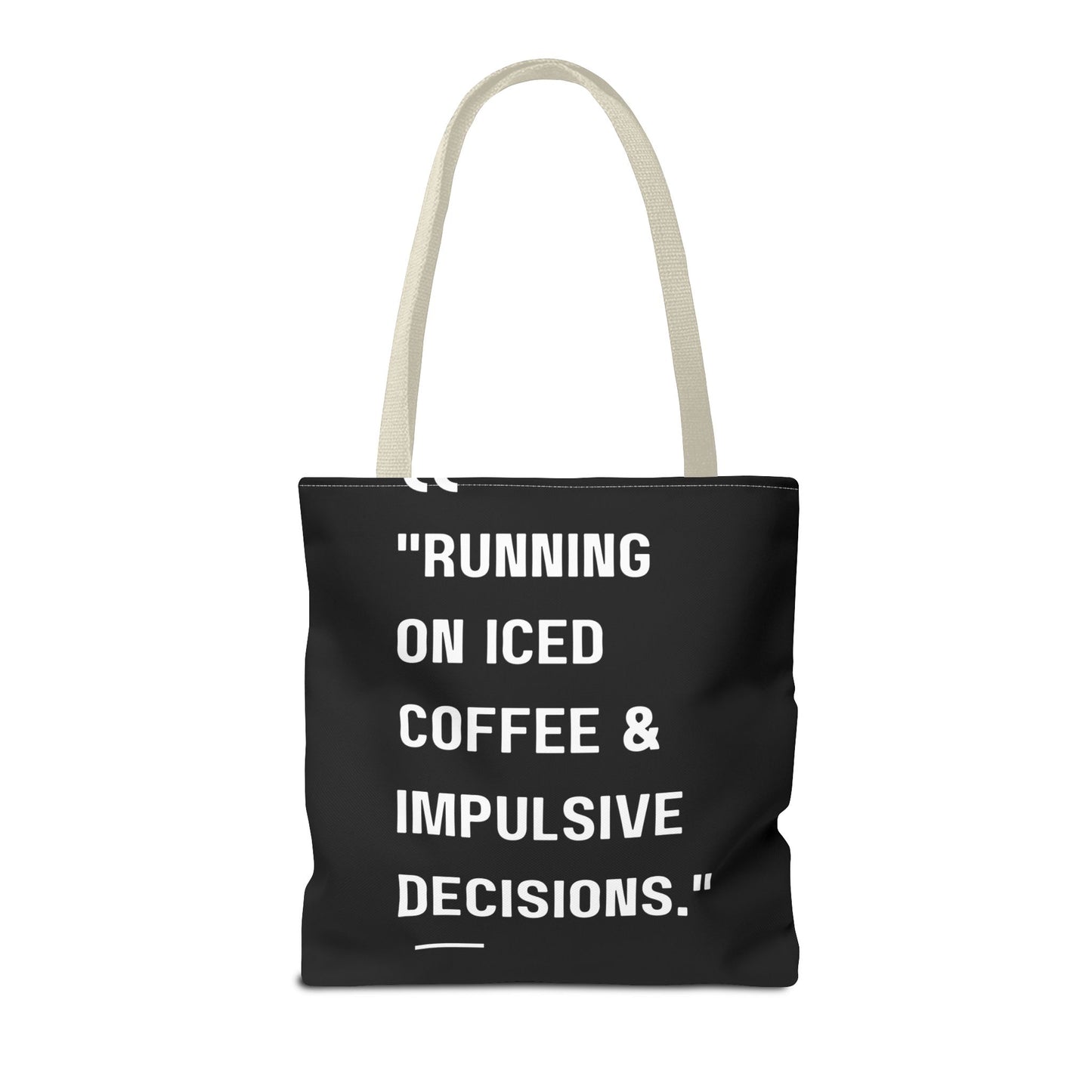 Iced Coffee & Impulse Tote Bag
