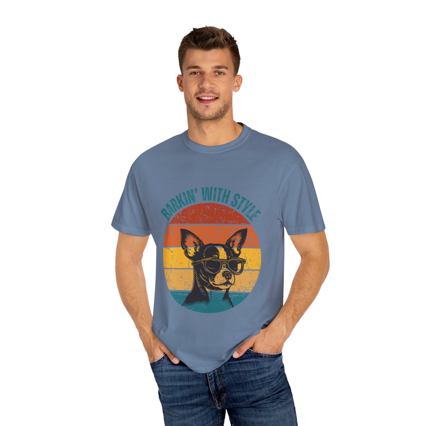 Bark With Style Unisex T-Shirt - Cool Dog Graphic Tee