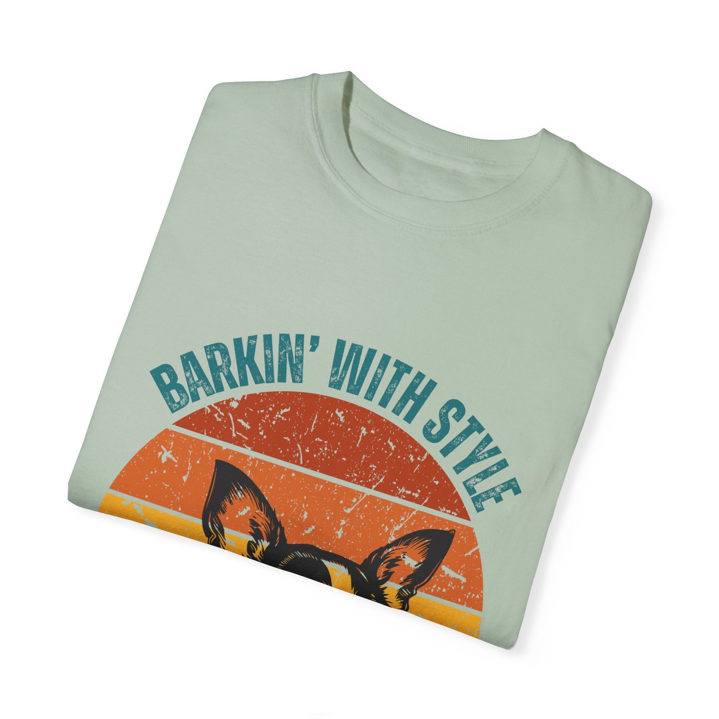 Bark With Style Unisex T-Shirt - Cool Dog Graphic Tee