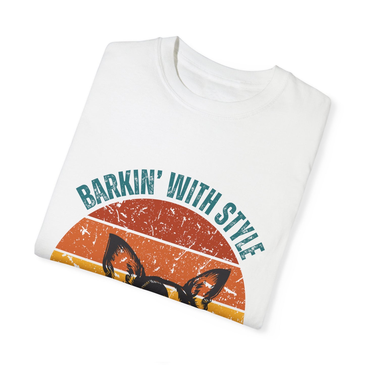 Bark With Style Unisex T-Shirt - Cool Dog Graphic Tee