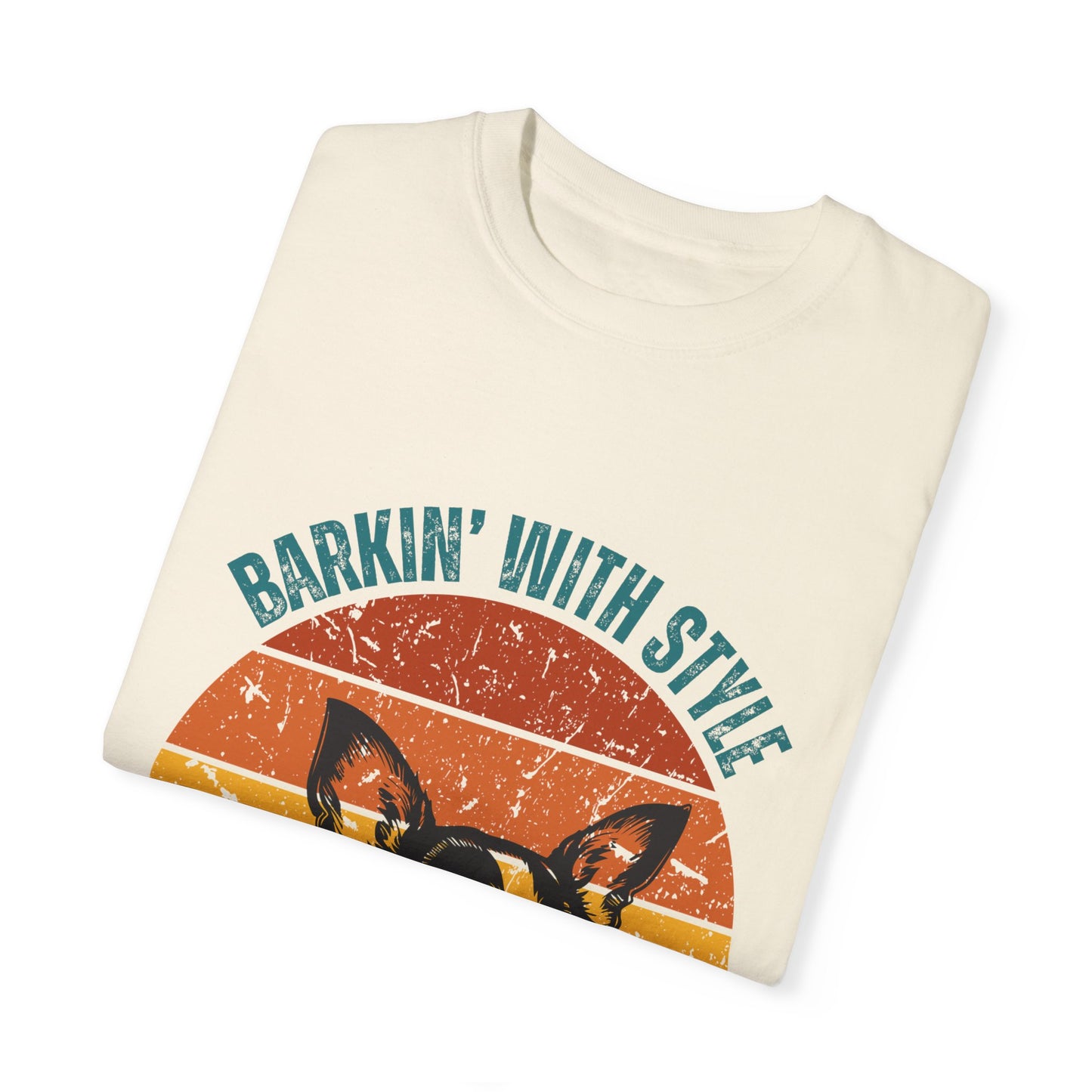 Bark With Style Unisex T-Shirt - Cool Dog Graphic Tee