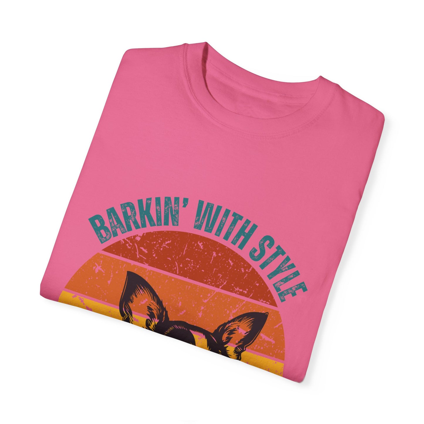 Bark With Style Unisex T-Shirt - Cool Dog Graphic Tee