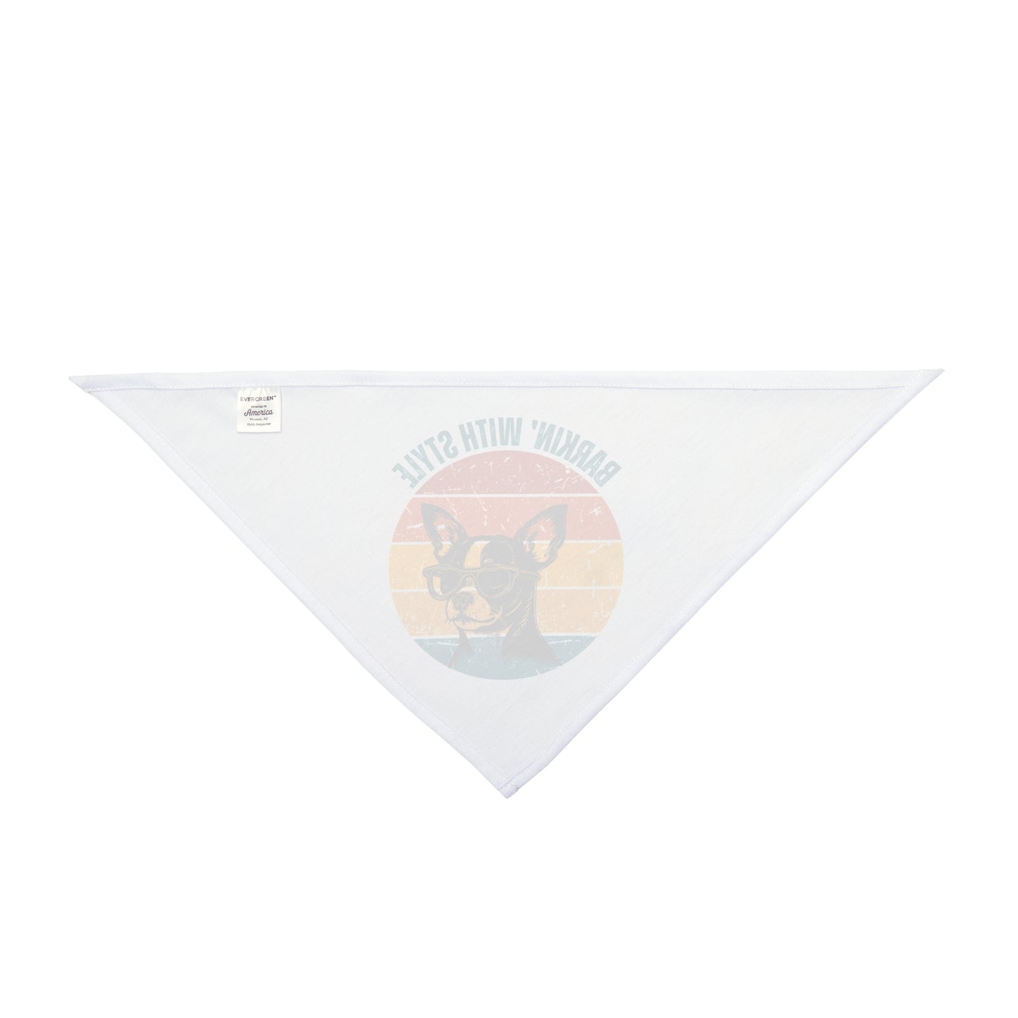 Stylish Dog Bandana - 'Barkin' With Style'