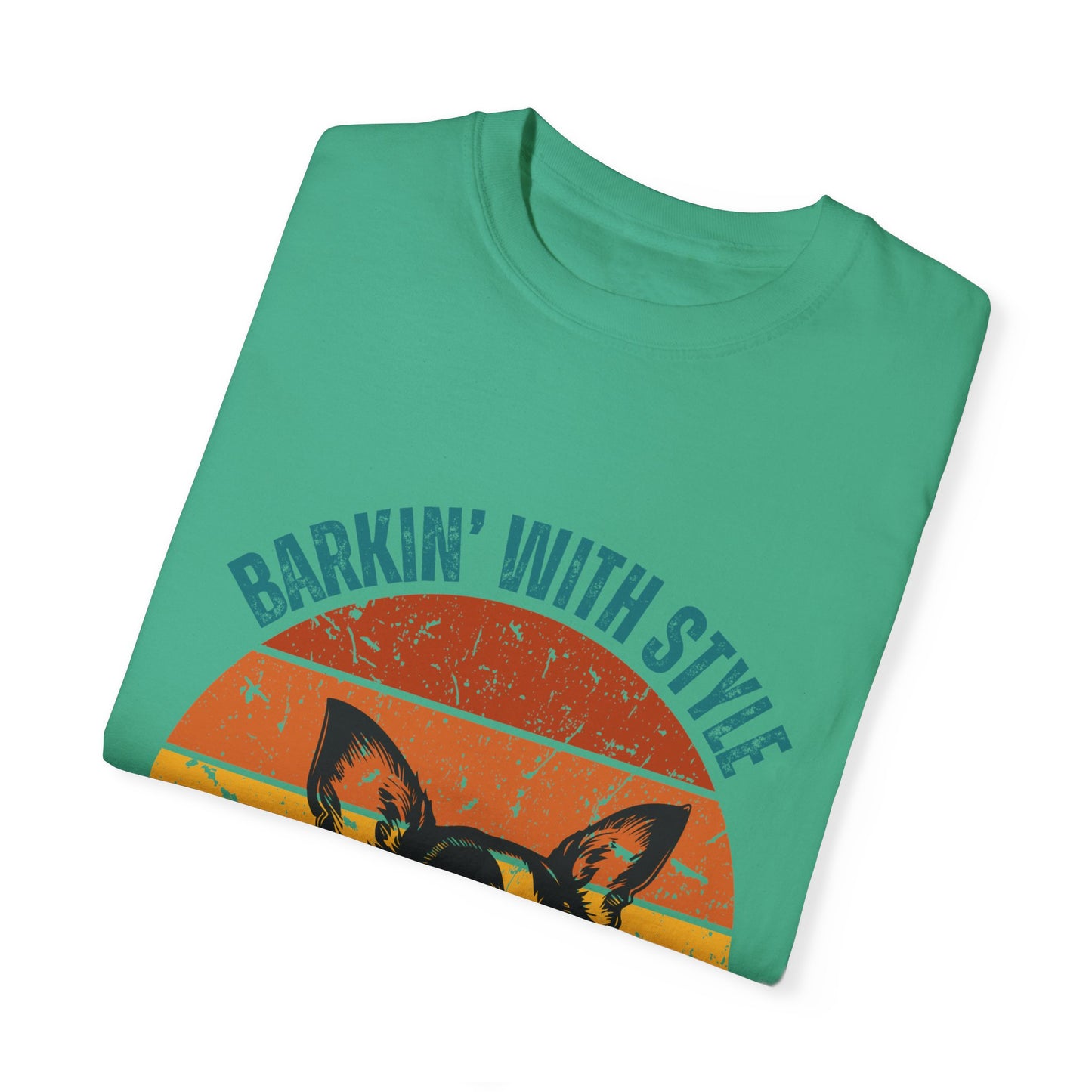 Bark With Style Unisex T-Shirt - Cool Dog Graphic Tee