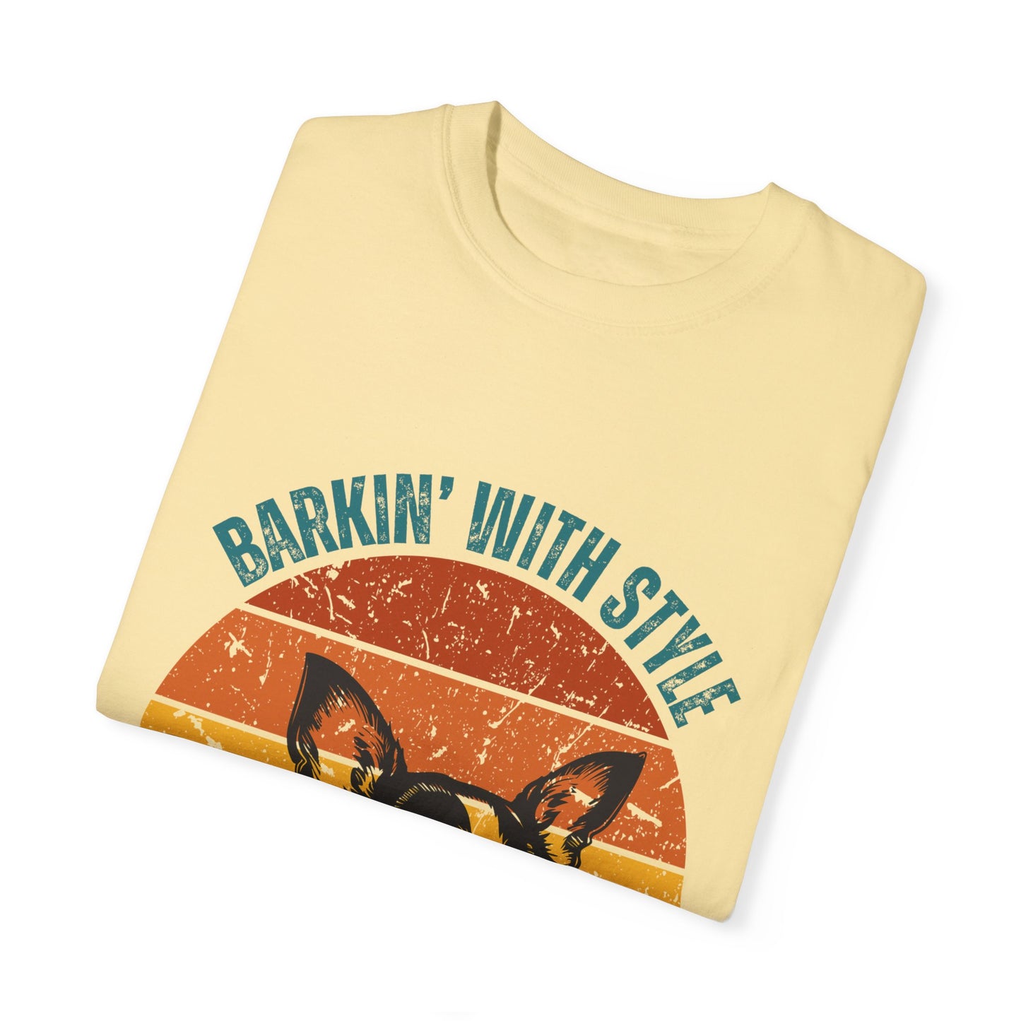 Bark With Style Unisex T-Shirt - Cool Dog Graphic Tee