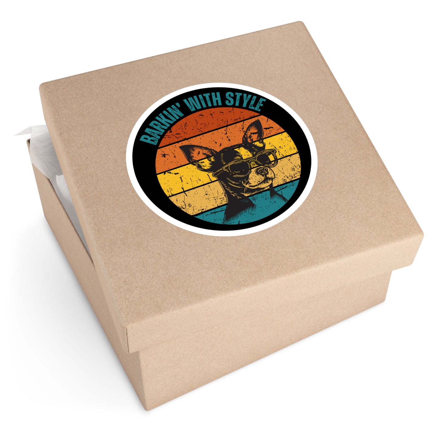 Barkin' with Style Stickers