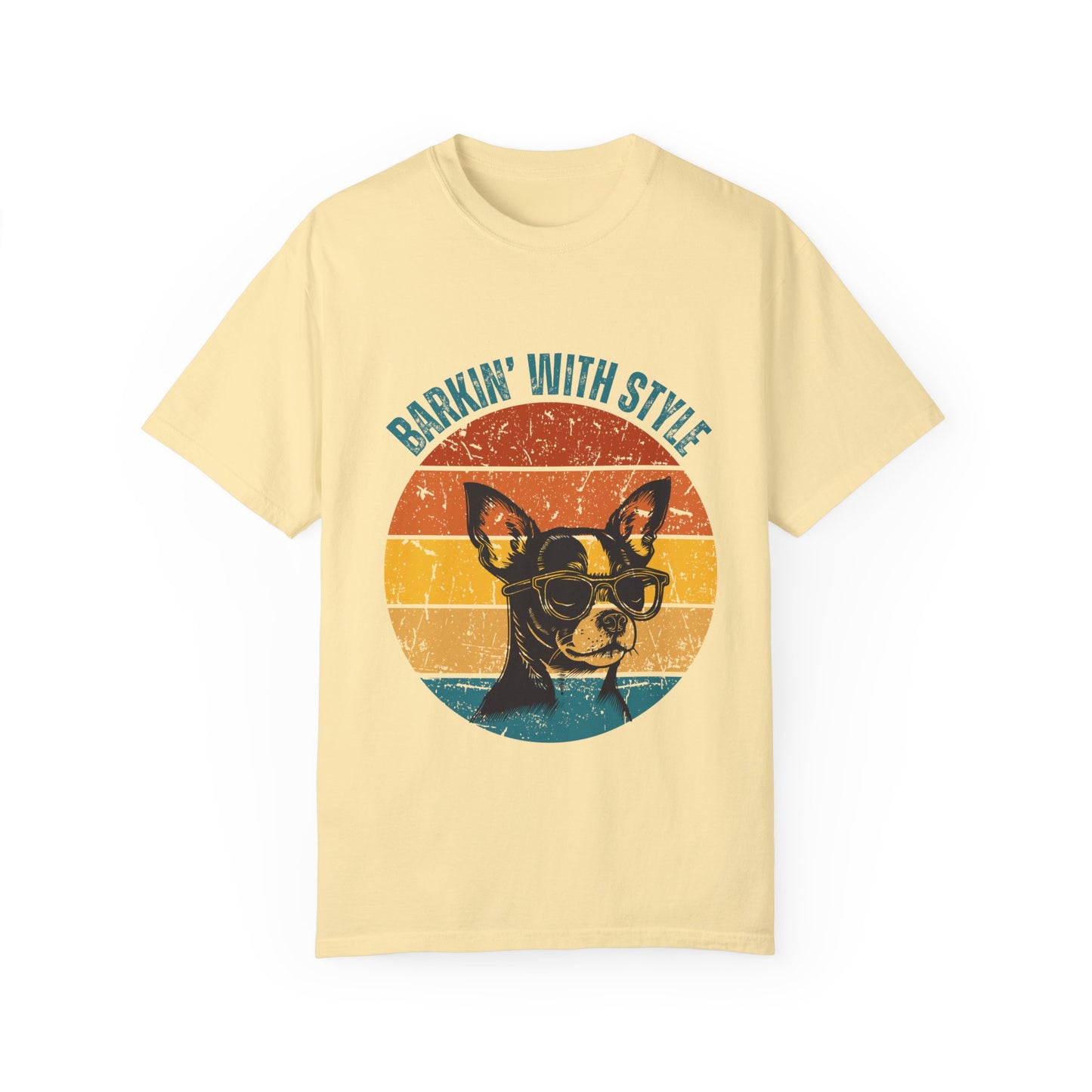 Bark With Style Unisex T-Shirt - Cool Dog Graphic Tee