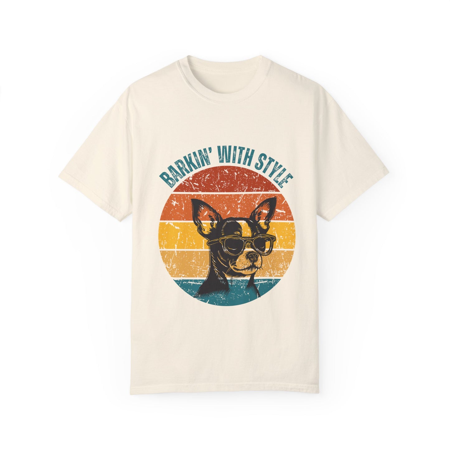 Bark With Style Unisex T-Shirt - Cool Dog Graphic Tee