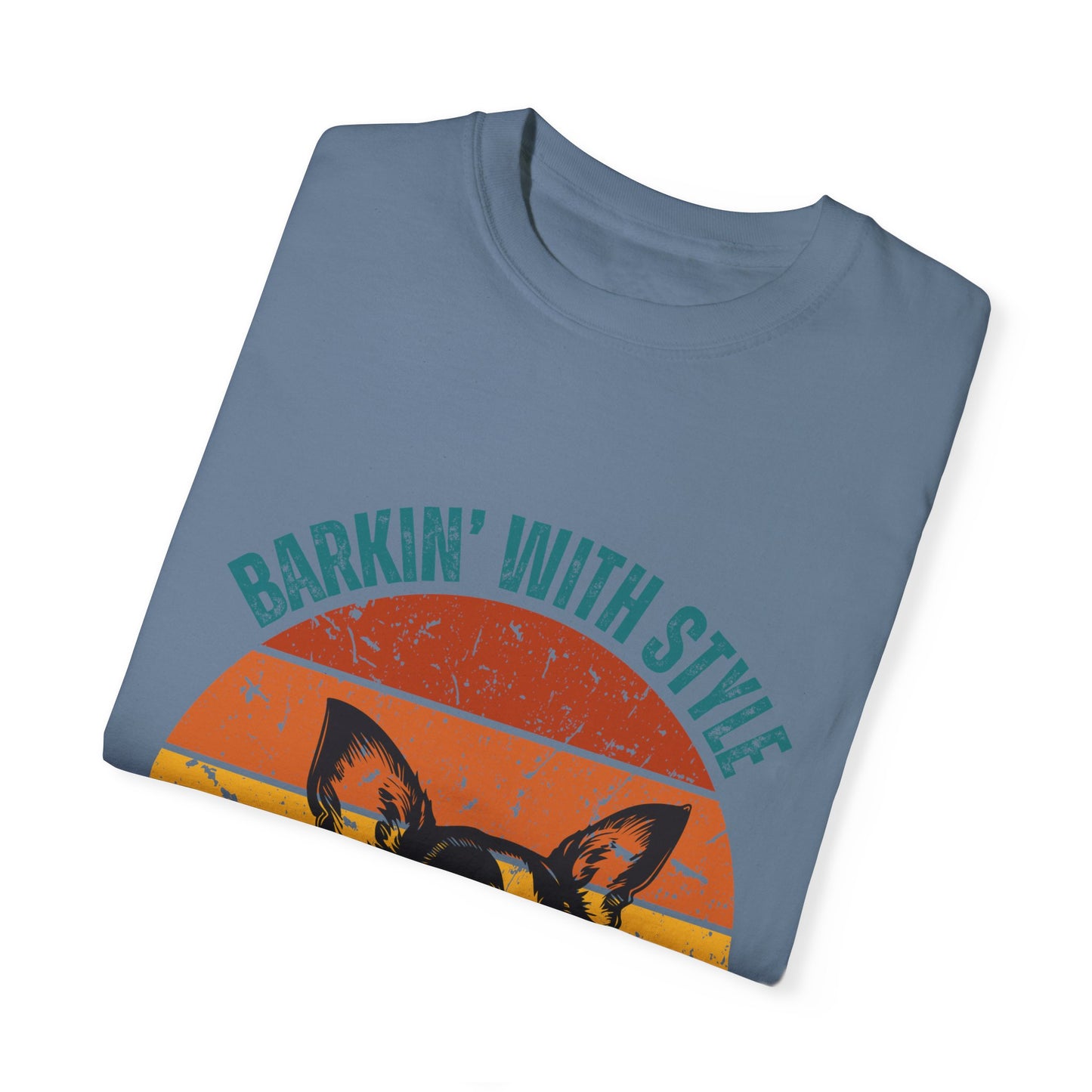 Bark With Style Unisex T-Shirt - Cool Dog Graphic Tee