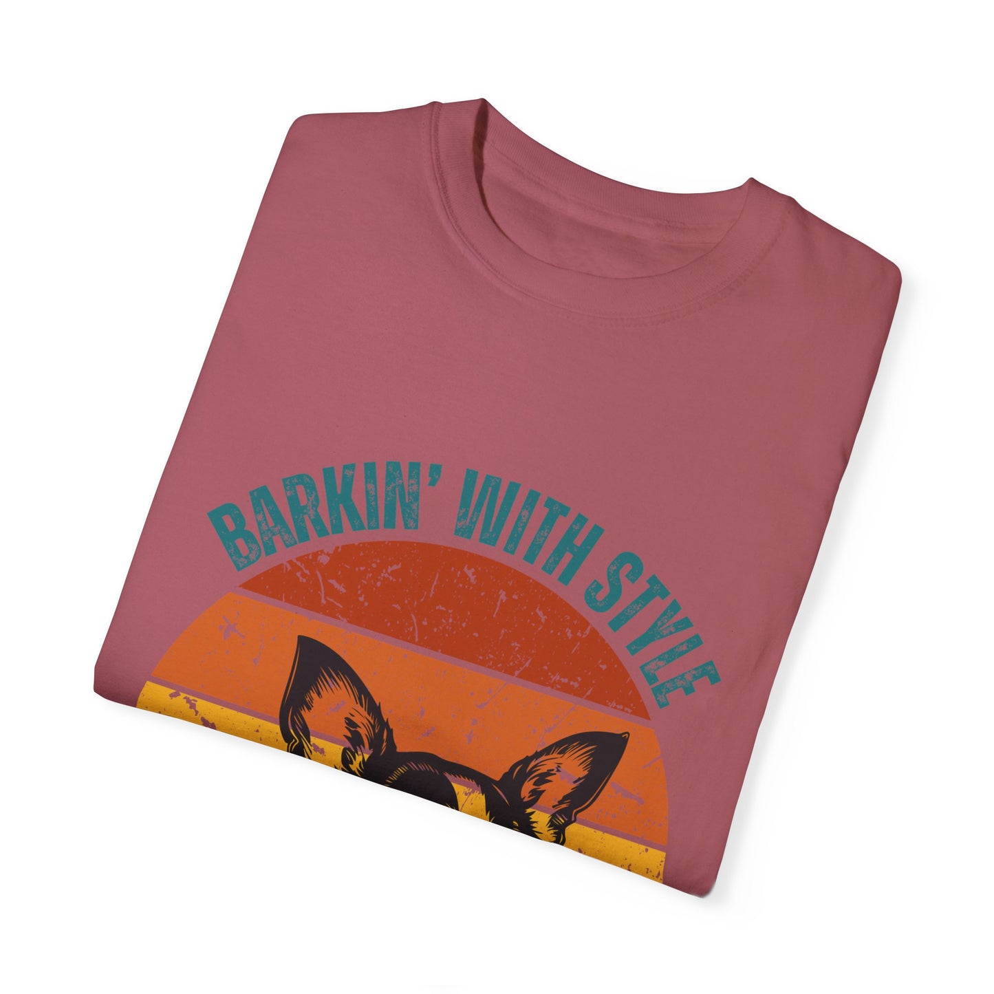 Bark With Style Unisex T-Shirt - Cool Dog Graphic Tee