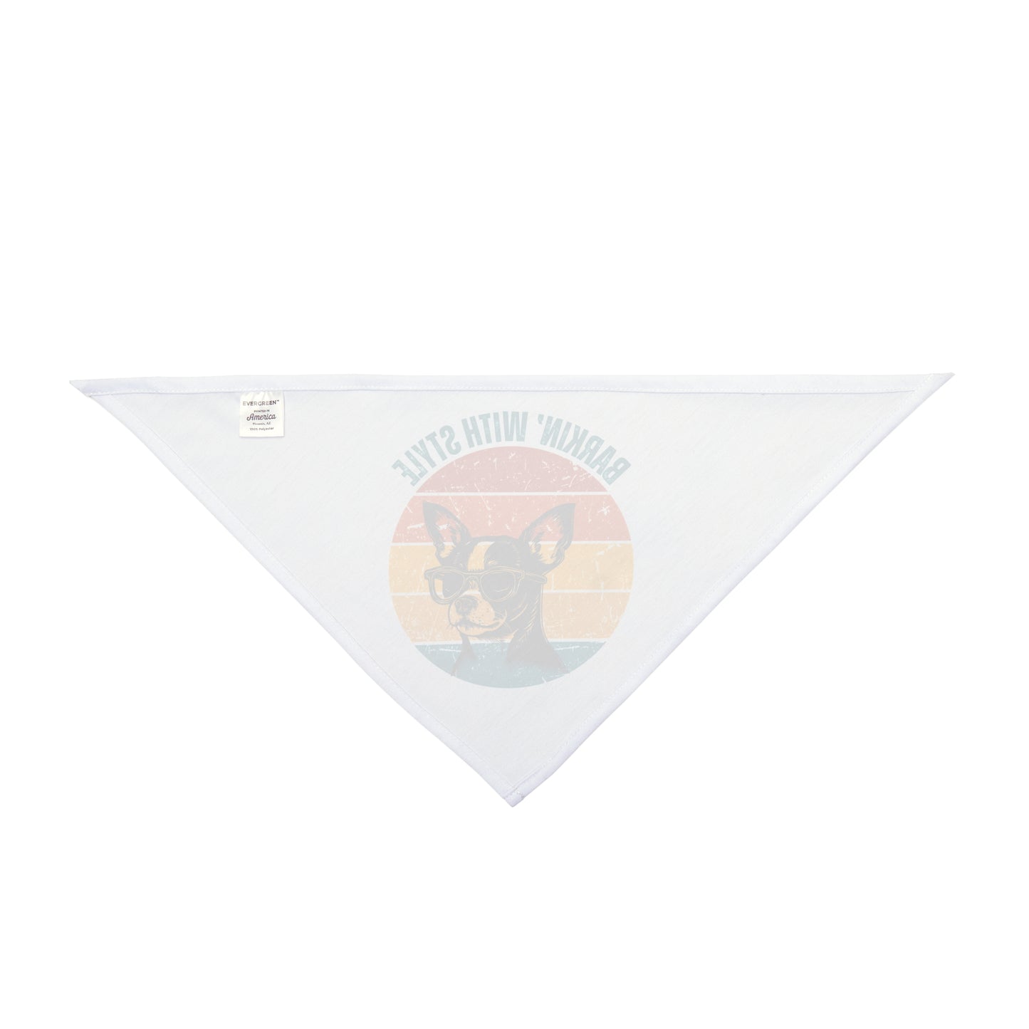 Stylish Dog Bandana - 'Barkin' With Style'