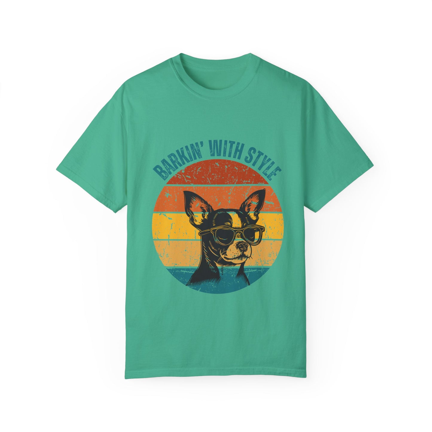 Bark With Style Unisex T-Shirt - Cool Dog Graphic Tee