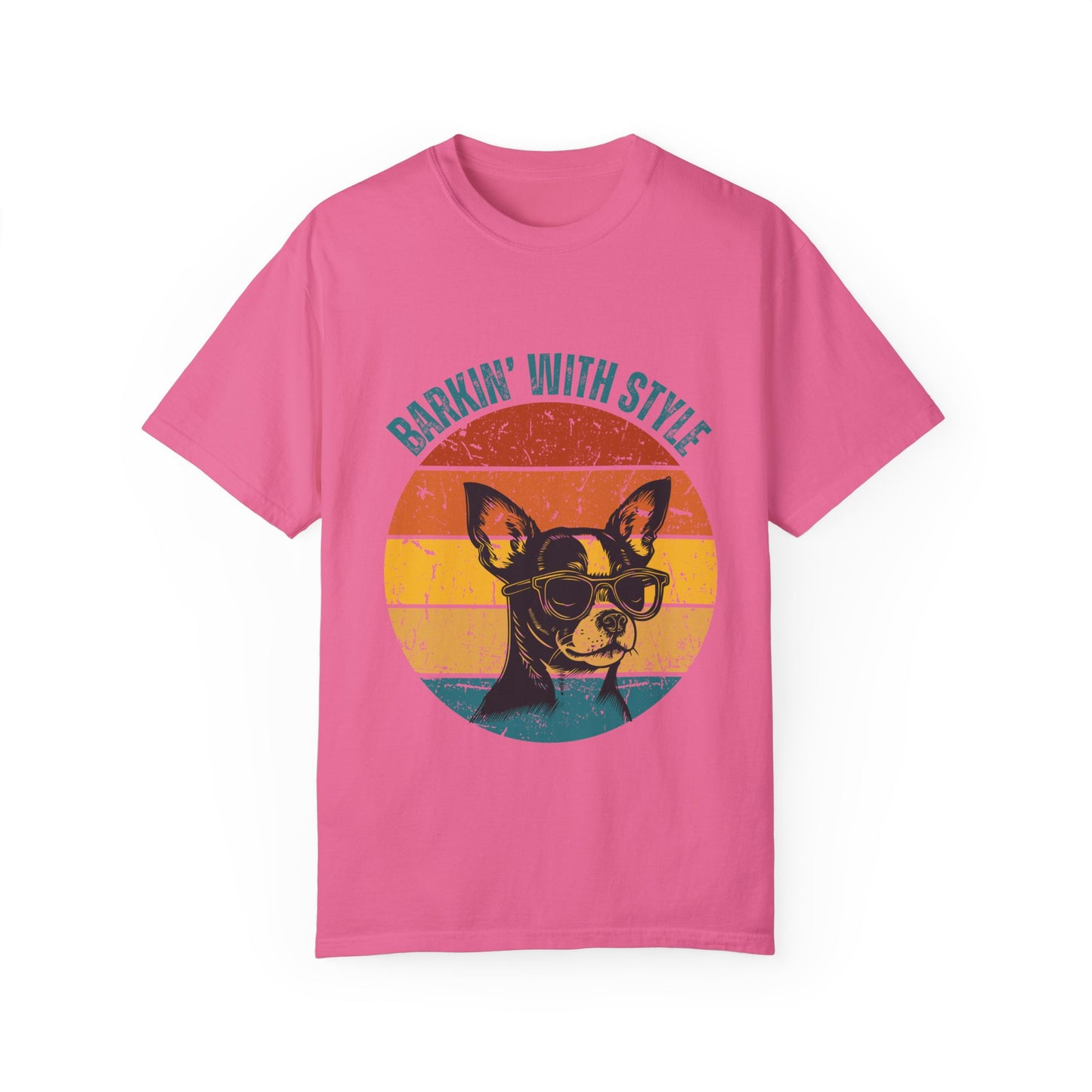 Bark With Style Unisex T-Shirt - Cool Dog Graphic Tee