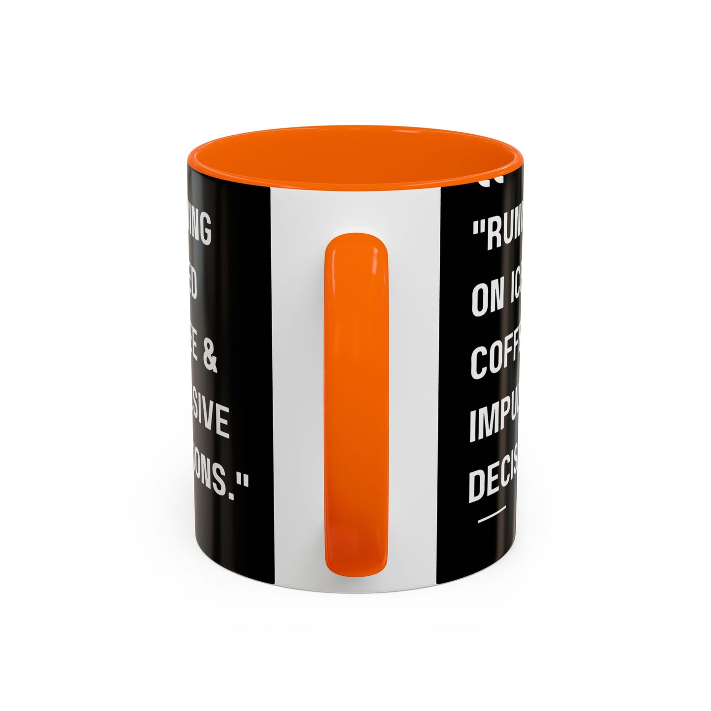 Iced Coffee & Chaos Mug Funny Coffee Mug